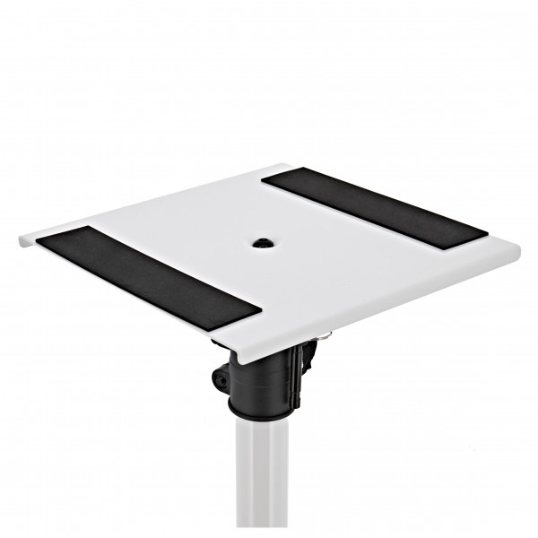 Studio Monitor Speaker Stands, White, Pair
