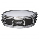 Ahead 14" x 4" Black On Brass Snare Drum w/Trick Strainer