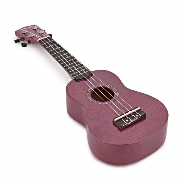 Stagg Soprano Ukulele & Bag, Violet Purple