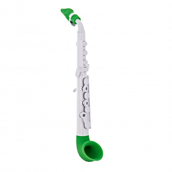 Nuvo jSax, White with Green Trim, 2.0