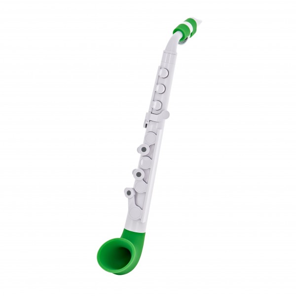 Nuvo jSax, White with Green Trim, 2.0