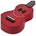 Mahalo Kahiko Soprano Ukulele, Smile Transparent Red