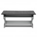 Zaor Miza Z Flex Studio Desk, Grey Wenge - Front