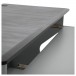 Miza Z Flex Desk, Grey Wenge - Pull-Out Tray