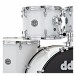 DDrum D2 22'' 7pc Drum Kit w/Paiste Cymbals, White Gloss - Detail