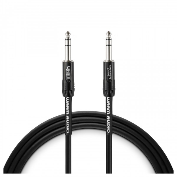 Warm Audio Pro Series Studio & Live TRS Cable, 1.5m - Coiled