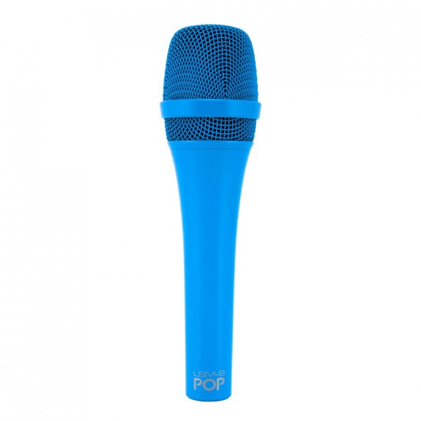 MXL LSM9 Dynamic Vocal Microphone, Blue - Front