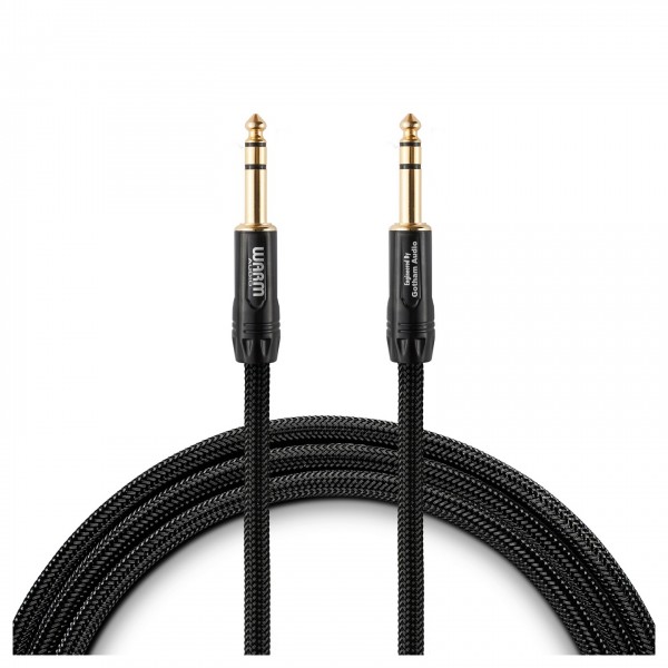 Warm Audio Premier Series Studio & Live TRS Cable, 6m - Coiled