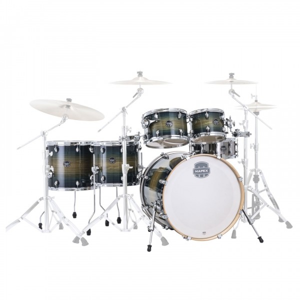 Mapex Armory 22'' LA Fusion 6pc Shell Pack, Rainforest Burst