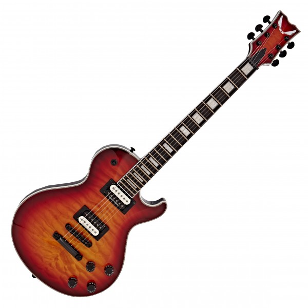 Dean Thoroughbred Select Quilt Top, Trans Cherry Burst
