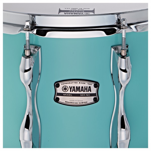 Yamaha Recording Custom 14 x 8'' Birch Snare Drum, Surf Green