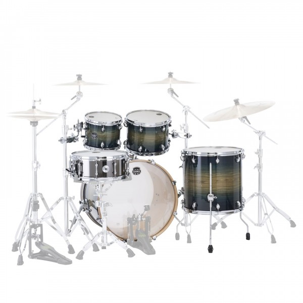Mapex Armory 22'' LA Fusion 5pc Shell Pack, Rainforest Burst - Back