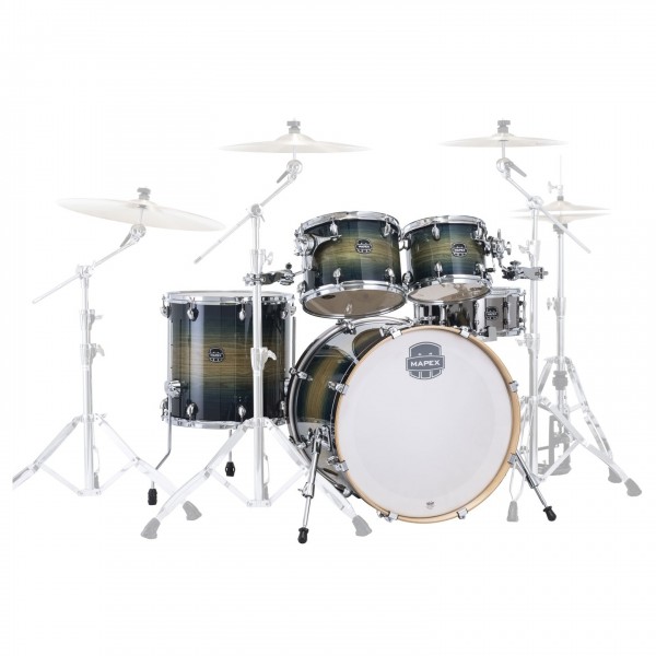 Mapex Armory 22'' LA Fusion 5pc Shell Pack, Rainforest Burst