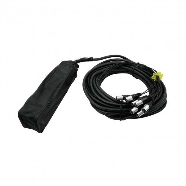 Omnitronic MUS-820 8 Channel Stagebox, 20m - Front Covered