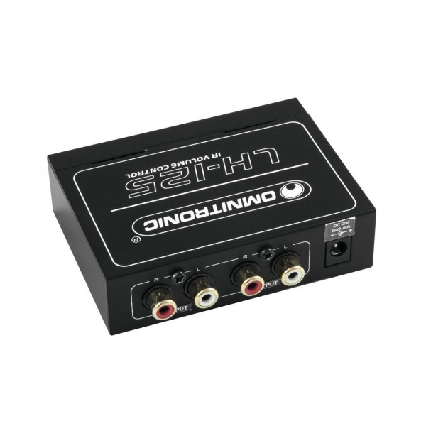 Omnitronic LH-125 IR Volume Controller - Rear Angled Right