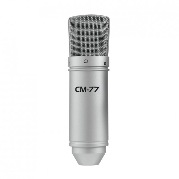 Omnitronic CM-77 Condenser Microphone - Front