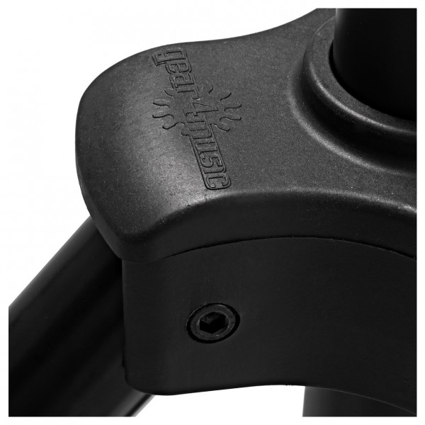 RCF HD 32-A MK4 12'' Active Speakers, Pair with Stands - Tripod Stand Closeup
