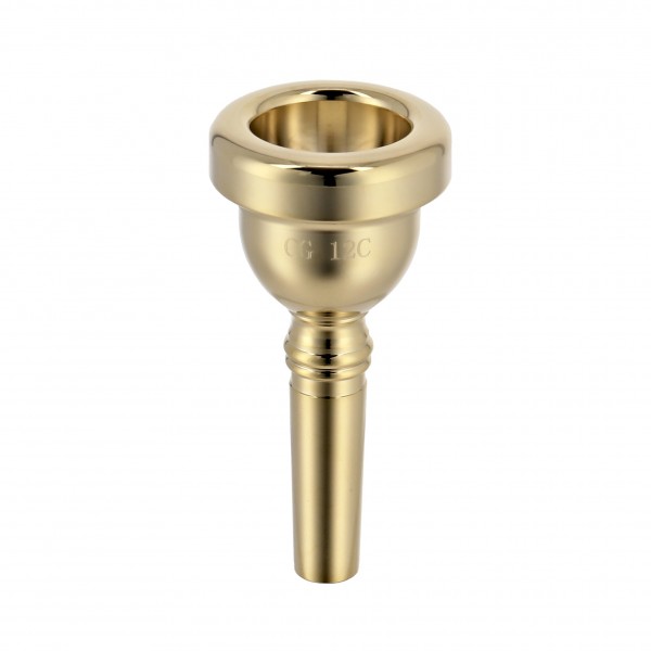 Coppergate 12C Trombone Mouthpiece by Gear4music, Gold