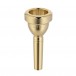 Coppergate 11C Trombone Mouthpiece by Gear4music, Gold