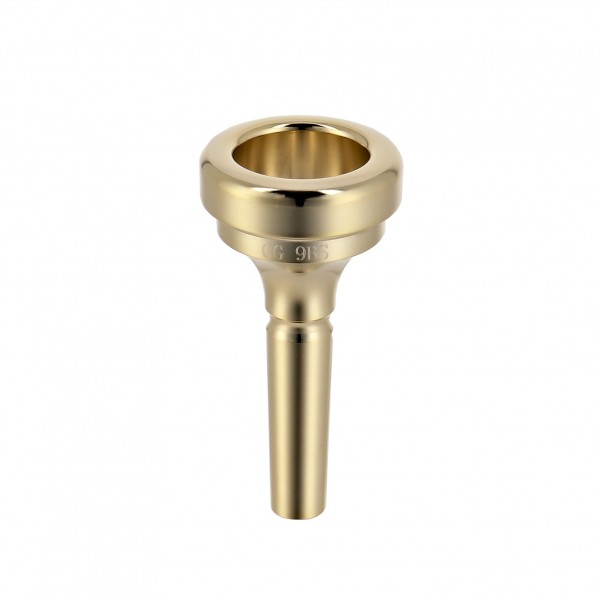 Coppergate 9BS Trombone Mouthpiece by Gear4music, Gold