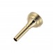 Coppergate 9BS Trombone Mouthpiece by Gear4music, Gold