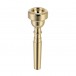 Coppergate 7C Trumpet Mouthpiece by Gear4music, Gold