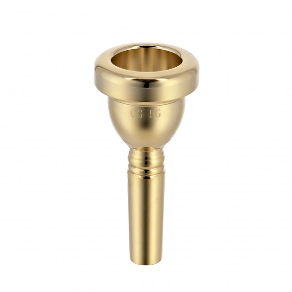 Coppergate 5G Trombone Mouthpiece by Gear4music, Gold