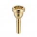 Coppergate 5G Trombone Mouthpiece by Gear4music, Gold