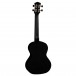 Luna Vintage Mahogany Tenor Ukulele, Black Satin back