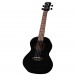 Luna Vintage Mahogany Tenor Ukulele, Black Satin angle