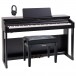 Roland RP701 Digital Piano Premium Bundle, Contemporary Black