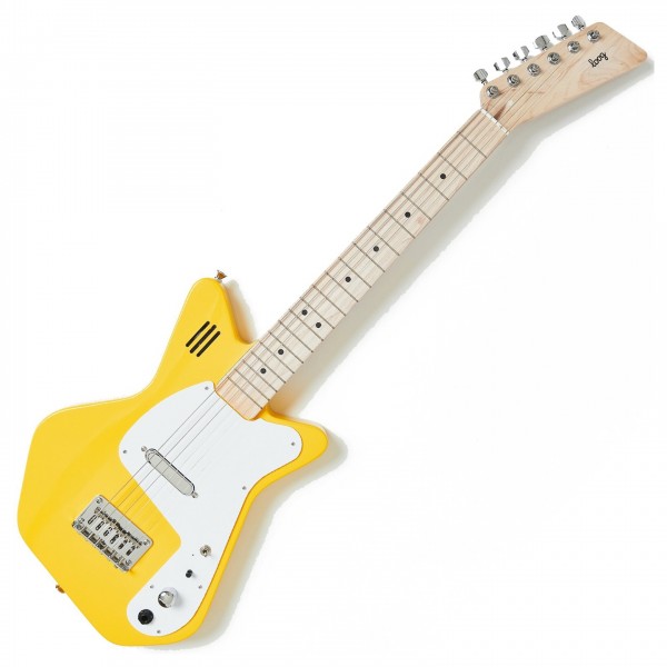 Loog Pro Electric VI, Yellow - Front View