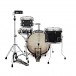 Dixon Drums 'Little Roomer' Gig Pack w/Hardware & Bags, Black Coal
