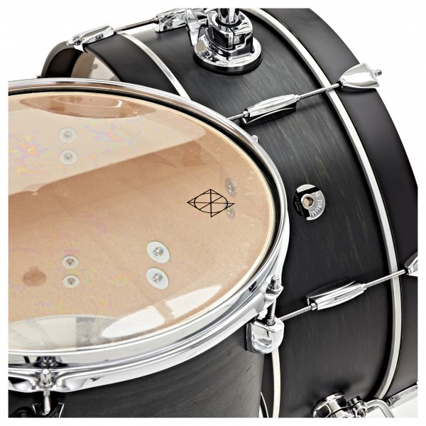 Dixon Drums 'Little Roomer' Gig Pack w/Hardware & Bags, Black Coal