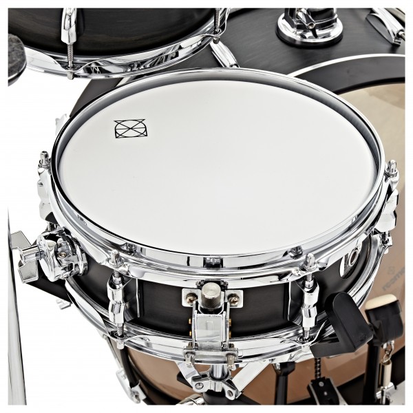 Dixon Drums 'Little Roomer' Gig Pack w/Hardware & Bags, Black Coal