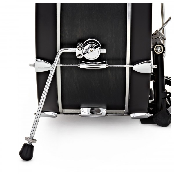 Dixon Drums 'Little Roomer' Gig Pack w/Hardware & Bags, Black Coal