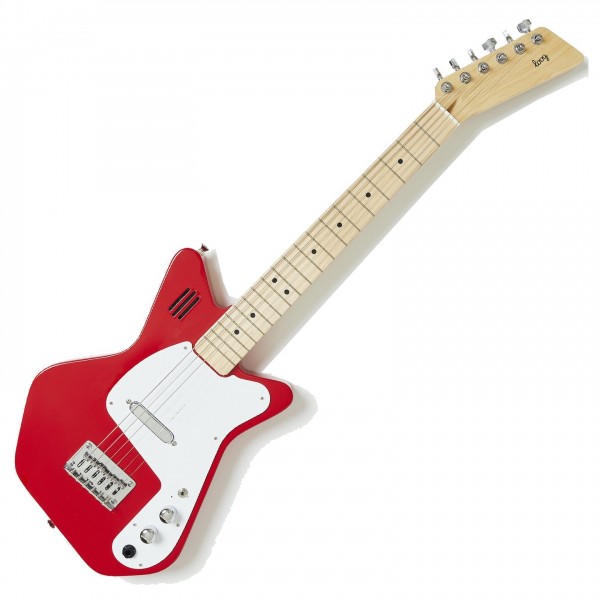 Loog Pro Electric VI, Red - Front View