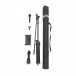 Omnitronic CMK-10 Dynamic Microphone Kit with Stand - Contents
