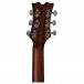 Dean St. Augustine Dreadnought, Vintage Burst back of headstock