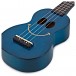 Mahalo Kahiko Soprano Ukulele, Smile Transparent Blue