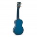 Mahalo Kahiko Soprano Ukulele, Smile Transparent Blue