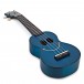 Mahalo Kahiko Soprano Ukulele, Smile Transparent Blue