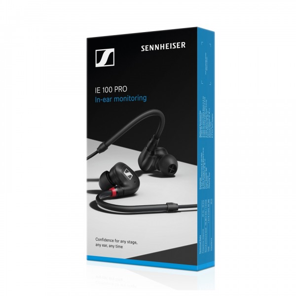 Sennheiser IE 100 Pro In-Ear Monitors, Black at Gear4music