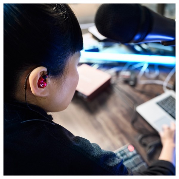 Sennheiser IE 100 Pro In-Ear Monitors, Red