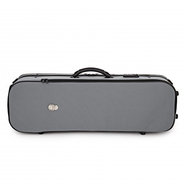 BAM SG5001S St. Germain Stylus Oblong Violin Case, Grey