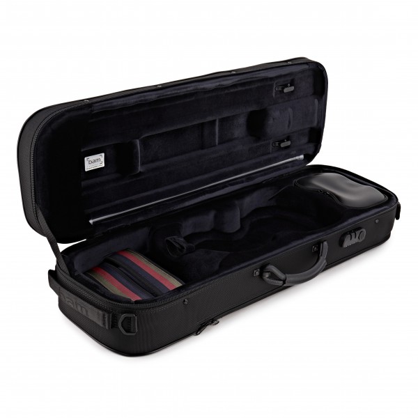 BAM SG5001S St. Germain Stylus Oblong Violin Case, Black