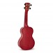 Mahalo Hano Concert Ukulele, Trans Red Finish