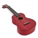 Mahalo Hano Concert Ukulele, Trans Red Finish