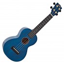 Mahalo Hano Koncert Ukulele, Trans Blue Finish