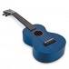 Mahalo Hano Concert Ukulele, Trans Blue Finish